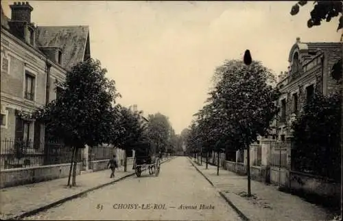 Ak Choisy le Roi Val de Marne, Avenue Hoche