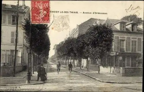 Ak Choisy le Roi Thais Val de Marne, Avenue d'Ormesson