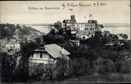 Ak Hamburg Blankenese, Süllberg vom Bismarckstein