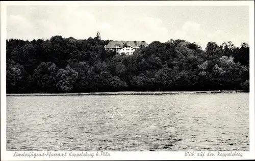 Ak Koppelsberg bei Plön Bösdorf, Landesjugend Pfarramt, Blick auf Koppelsberg