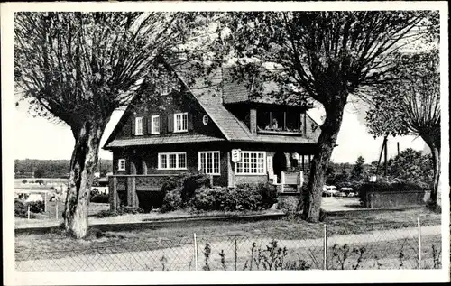 Ak Haffkrug Scharbeutz Ostholstein, Haus am Meer