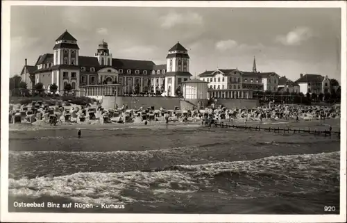 Ak Seebad Binz auf Rügen, Kurhaus