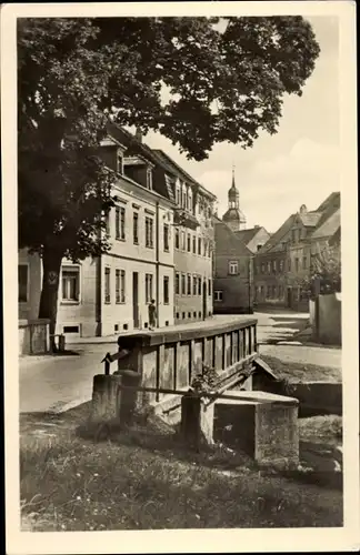 Ak Radeburg in Sachsen, Meißner Straße