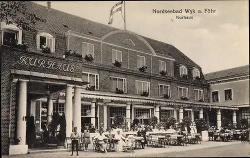 Ak Wyk auf Föhr Nordfriesland, Kurhaus