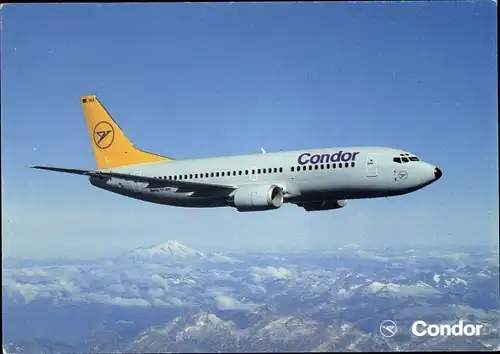 Ak Deutsches Passagierflugzeug, Condor, Boeing 737-300