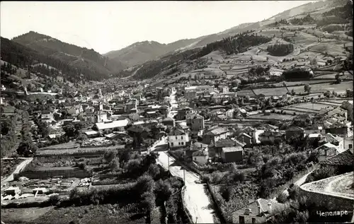 Foto Ak Tschepelare Bulgarien, Totalansicht der Ortschaft