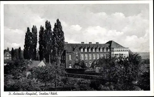 Ak Sevelen Issum am Niederrhein, St. Antonius Hospital