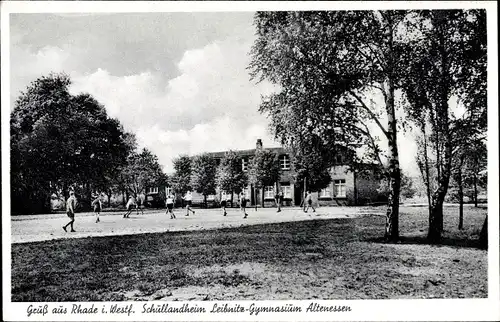 Ak Rhade Dorsten in Westfalen, Schullandheim Leibnitz-Gymnasium