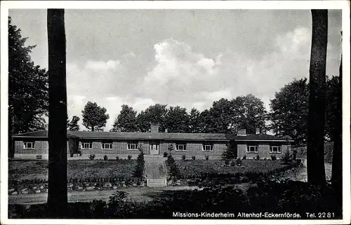 Ak Ostseebad Altenhof Eckernförde, Missions-Kinderheim