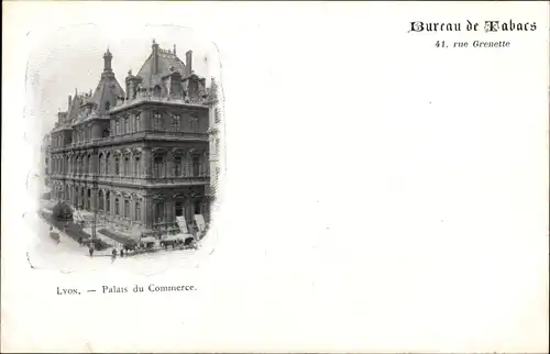 Ak Lyon Rhône, Palais du Commerce