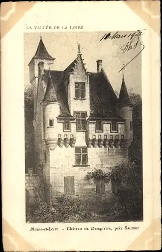 Ak Saumur Maine et Loire, Château de Dampierre