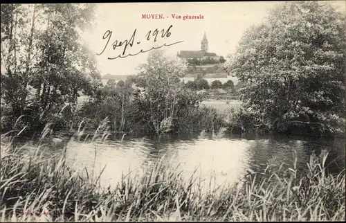 Ak Moyen Meurthe et Moselle, Vue generale