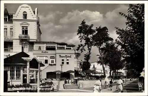 Ak Ostseebad Bansin Heringsdorf auf Usedom, Strandhotel