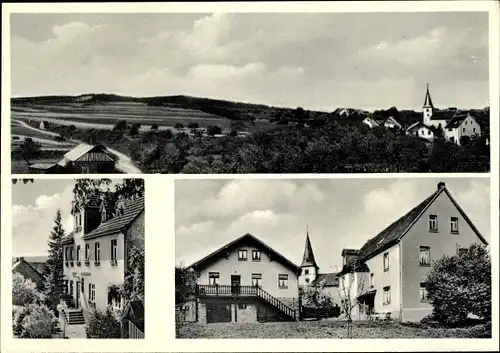 Ak Oberwesel Rhein, Pension Haus Sonnenhof, Ort