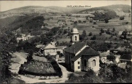 Ak Fréland Urbach bei Kaysersberg Elsass Haut Rhin, Panorama