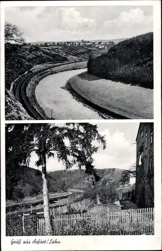 Ak Arfurt Runkel im Kreis Limburg Weilburg, Landschaft, Gebäude