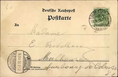 Ak Col de la Schlucht Vosges, Tunnel de la Schlucht