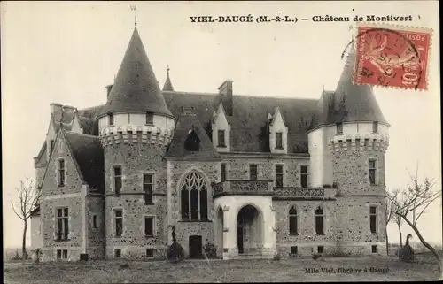 Ak Viel Baugé Maine et Loire, Château de Montivert