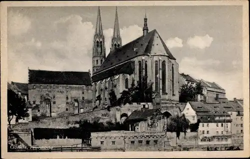 Ak Görlitz in der Lausitz, Peterskirche