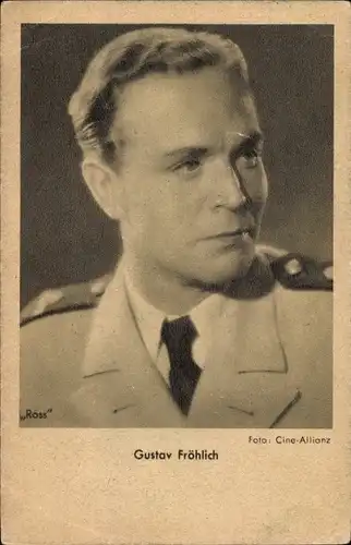 Ak Schauspieler Gustav Fröhlich