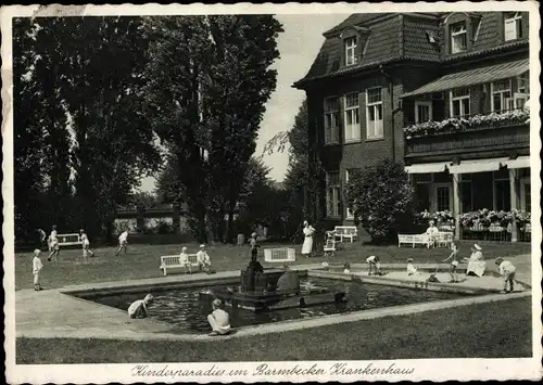 Ak Hamburg Nord Barmbek, Allgemeines Krankenhaus, Kinderparadies