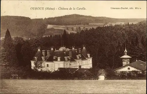 Ak Ouroux Rhône, Chateau de la Carelle