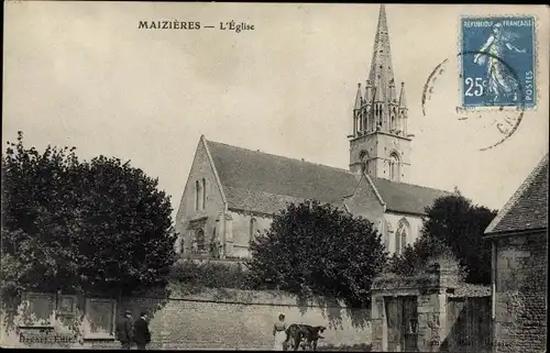 Ak Maizieres Calvados, L'Eglise