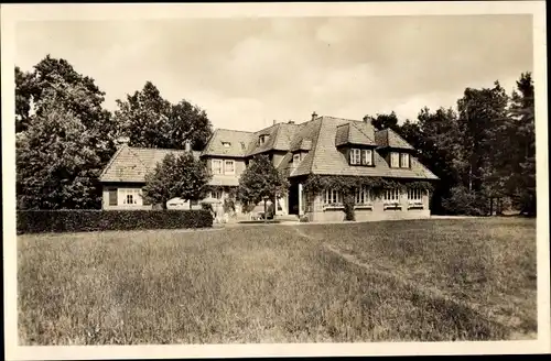 Ak Schnakenbek in Lauenburg, Landhausklinik Sandkrug