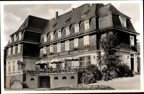 Ak Rödgen Obersdorf Wilnsdorf Nordrhein Westfalen, Berghotel