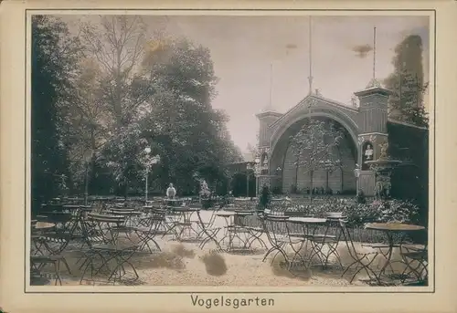 Foto Erfurt in Thüringen, Vogelsgarten, Atelier Koppmann & Co., um 1873