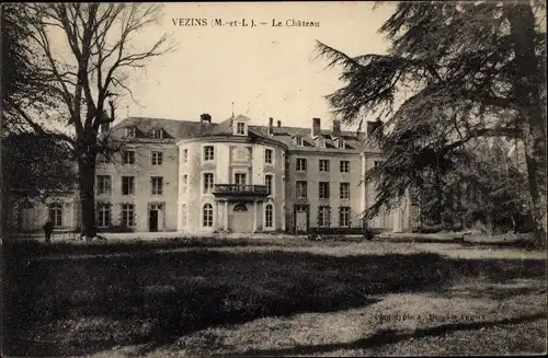 Ak Vezins Maine et Loire, Château