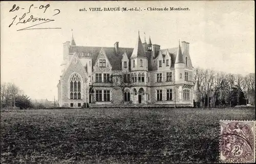 Ak Viel Baugé Maine et Loire, Château de Montivert