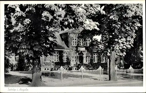 Ak Satrup in Angeln, Apotheke