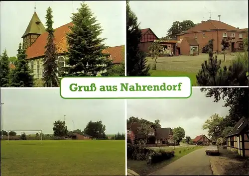 Ak Nahrendorf in der Lüneburger Heide, Ortsansichten
