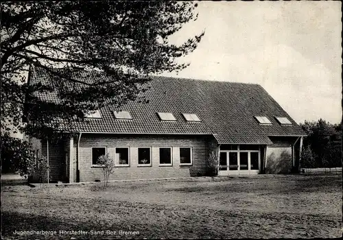 Ak Horstedt in Niedersachsen, Jugendherberge Horstedter Sand, Seitenansicht