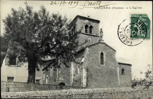 Ak Lozanne Rhône, L'Eglise