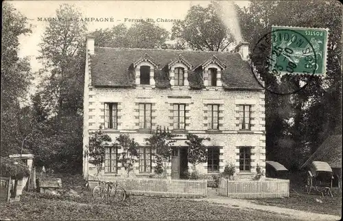 Ak Magny la Campagne Calvados, Ferme du Chateau