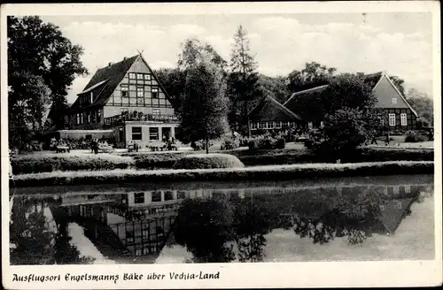 Ak Endel Visbek in Oldenburg, Gasthaus Engelmannsbäke