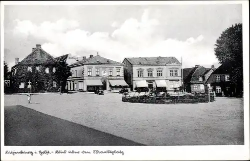 Ak Lütjenburg in Holstein, Marktplatz