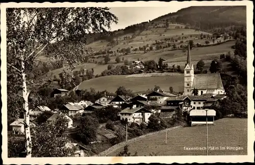 Ak Taxenbach in Salzburg, Panorama vom Ort