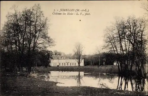 Ak Jumelles Maine et Loire, Château des Haies