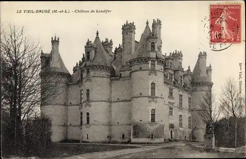 Ak Viel Baugé Maine et Loire, Château de Landifer