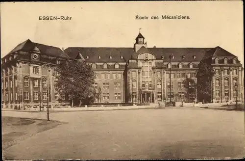 Ak Essen im Ruhrgebiet, Ecole des Mecaniciens