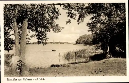 Ak Sörup in Angeln, Blick über den Südensee