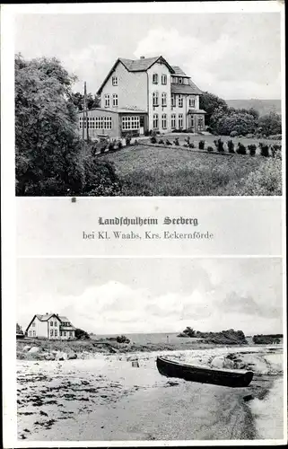 Ak Seeberg Waabs in Schleswig Holstein, Landschulheim Seeberg