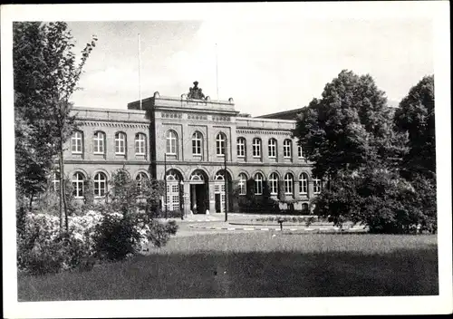 Ak Hamburg Nord Eppendorf, Universitätskrankenhaus, Hauptportal