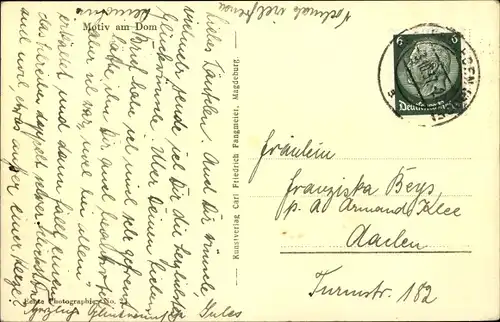 Ak Halberstadt Sachsen Anhalt, Aus deutschen Landen