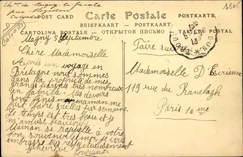 Ak Magny le Freule Calvados, Le vieux Moulin