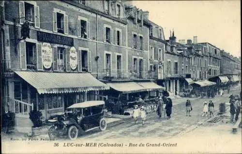 Ak Luc sur Mer Calvados, Rue du Grand Orient