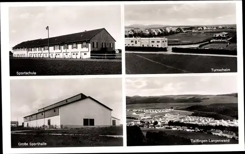 Ak Tailfingen Langenwand Albstadt Baden Württemberg, Turnerheim Franz Schneider, Sportschule